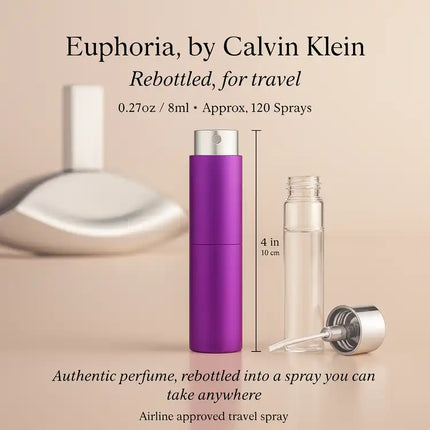 Calvin Klein Euphoria Eau De Parfum Spray 0.27 oz Travel Spray