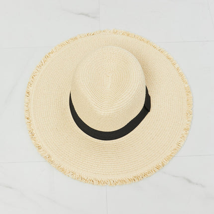 Fame Time For The Sun Straw Hat