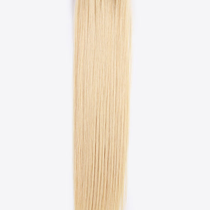 18" 120g Clip-In Hair Extensions Indian Human Hair in Blonde