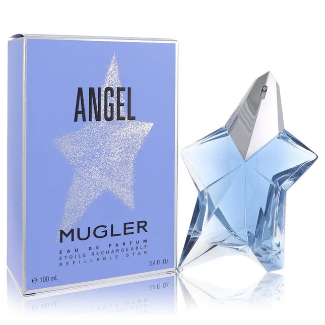 Angel Perfume By Thierry Mugler for Women 3.4 oz Standing Star Refillable