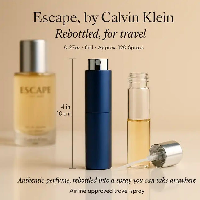 Escape Cologne Eau De Parfum Spray 0.27 oz Travel Spray