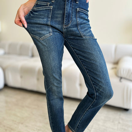 Judy Blue Full Size High Waist Skinny Jeans