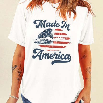 Graphic Round Neck Short Sleeve T-Shirt - Vickie Lynn's