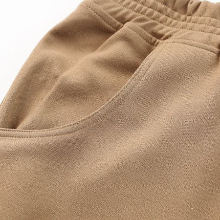 Elastic Waist Sweatpants with Pockets