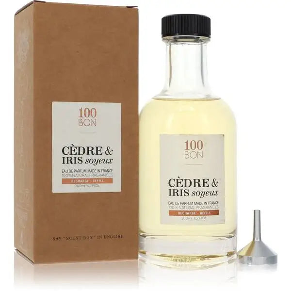 100 Bon Cedre & Iris Soyeux Mini EDP Spray (Unisex Refillable) By 100 Bon