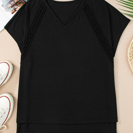 V-Neck Short Sleeve T-Shirt