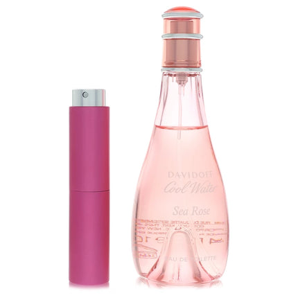 Cool Water Sea Rose Perfume By Davidoff for Women 0.27 oz Travel Spray