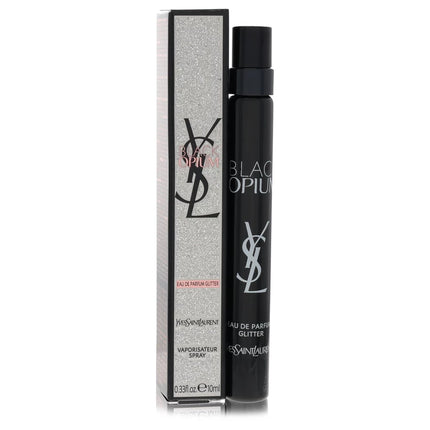 Black Opium Glitter Perfume 0.33 oz Travel Spray