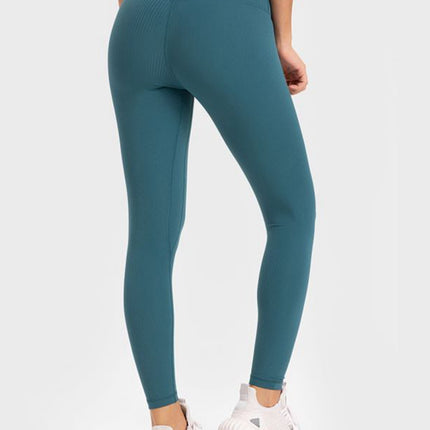 Millennia Highly Stretchy Wide Waistband Yoga Leggings