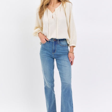 Judy Blue Full Size High Waist Straight Jeans