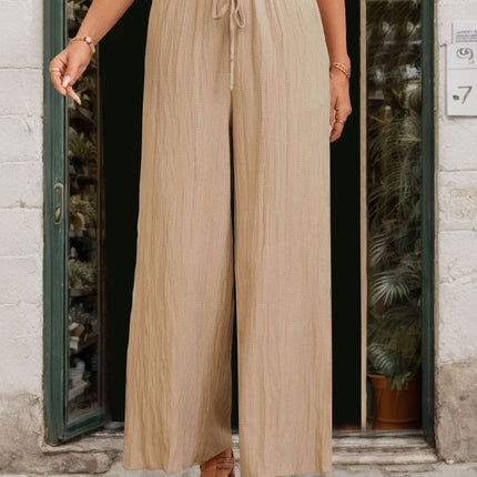 Frill Wide Leg Pants