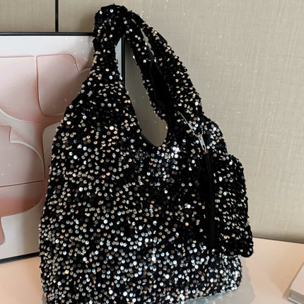 Sequin Polyester Handbag