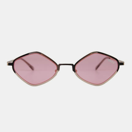 Nicole Lee USA Metal Frame Geometric Sunglasses