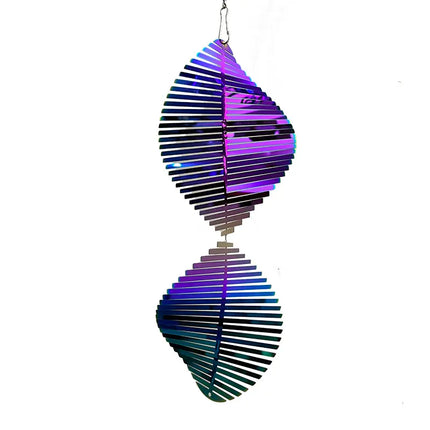3D Rotating Wind Spinner Garden Decoration Outdoor Pendants Balcony Wind Chimes Hanging Decorations for the House Home Decor Set
