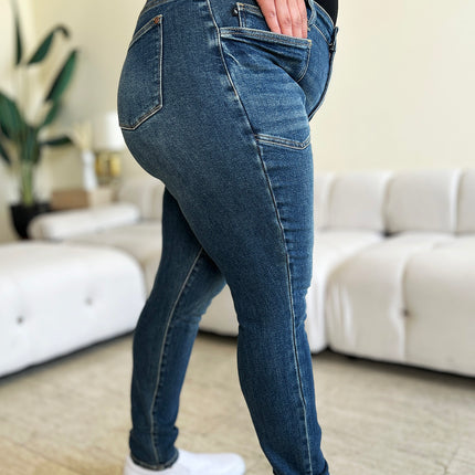 Judy Blue Full Size High Waist Skinny Jeans