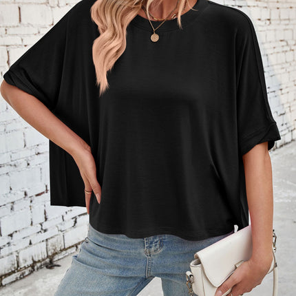 Lovelet Round Neck Half Sleeve T-Shirt