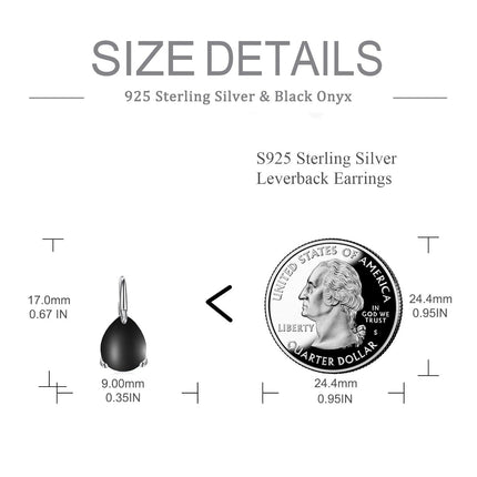 925 Sterling Silver Purple Jade Leverback Earrings Gemstone s for Women