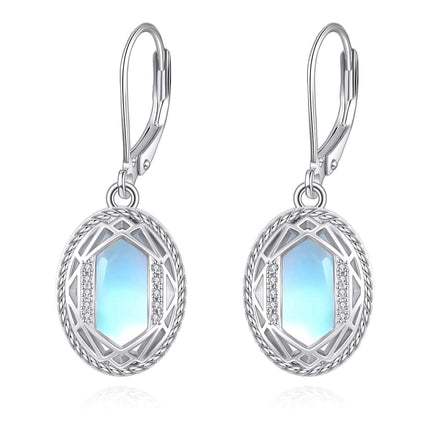 925 Sterling Silver Peridot Pink Opal Larimar Black Onyx Lapis Lazuli Filigree Teardrop Earrings