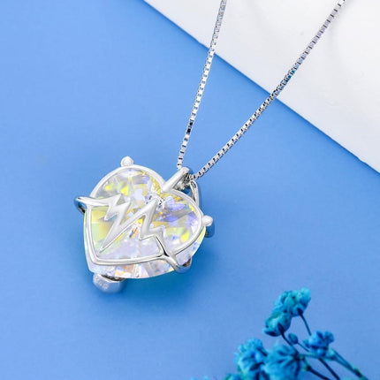 925 Sterling Silver Birthstone Stethoscope Necklace for Nurse Doctor Med Student