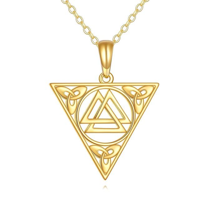 14K gold Star of David Necklace