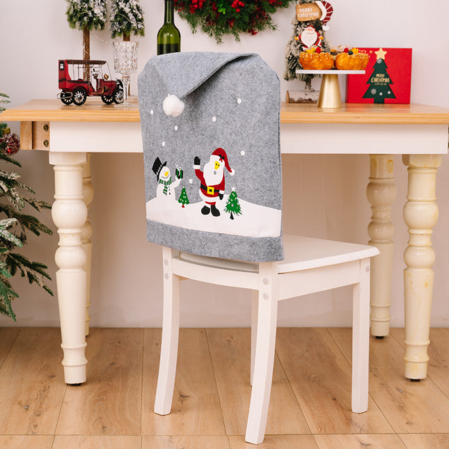 Christmas Pattern Chair Cover