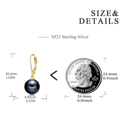 925 Sterling Silver Pink Opal Round Drop Earrings for Women Girls