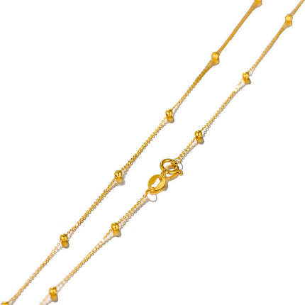 18K Gold Pearl & Diamond Accent Tennis Bracelet for Women