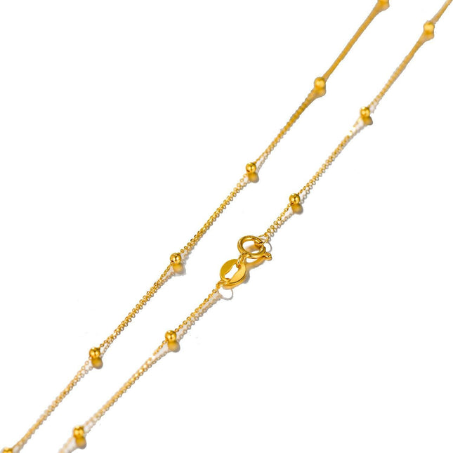 18K Gold Pearl & Diamond Accent Tennis Bracelet for Women