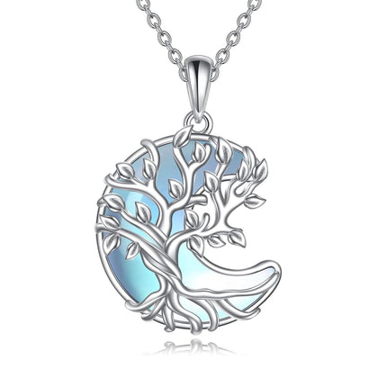 925 Sterling Silver Filigree Teardrop Pendant Necklace for Women