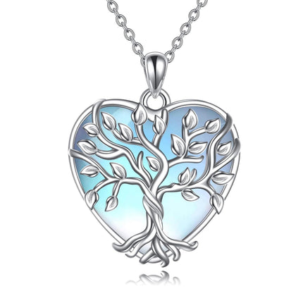 925 Sterling Silver Filigree Teardrop Pendant Necklace for Women