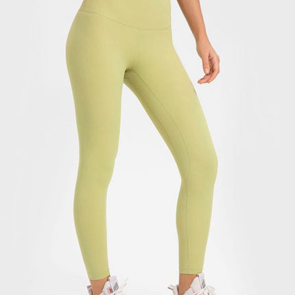 Millennia Highly Stretchy Wide Waistband Yoga Leggings