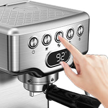 Geek Chef Espresso Machine, With Milk Frother For Latte, Cappuccino, Macchiato