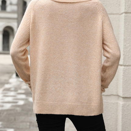 Turtleneck Long Sleeve Sweater