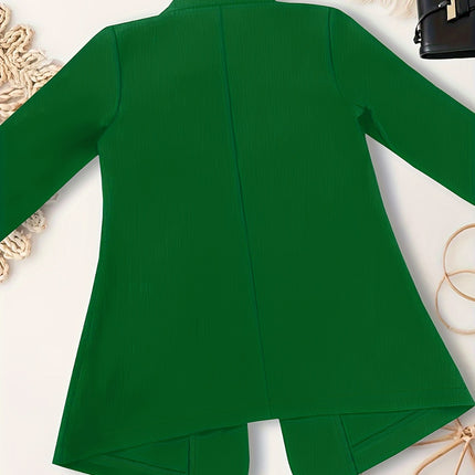 Open Front Long Sleeve Jacket