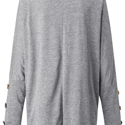 One Shoulder Long Sleeve T-Shirt