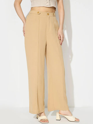 Wide Leg Pants with Pockets