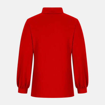 Full Size Mock Neck Long Sleeve T-Shirt