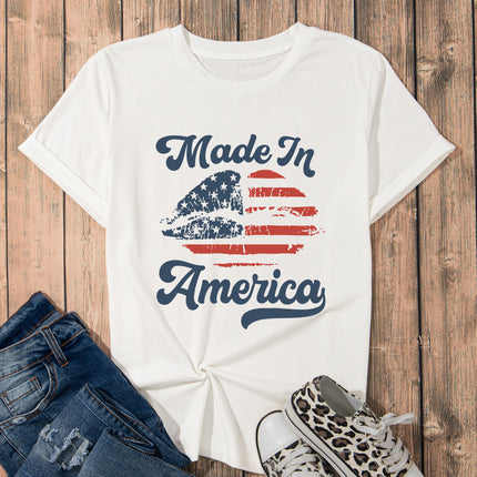 Graphic Round Neck Short Sleeve T-Shirt - Vickie Lynn's