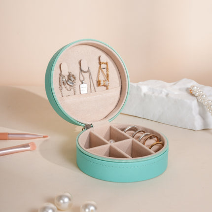 PU Leather Jewelry Storage Box