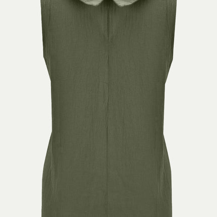 Full Size Round Neck Sleeveless Top