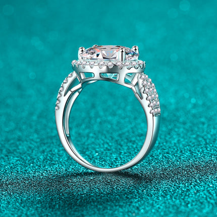 5 Carat Moissanite 925 Sterling Silver Ring