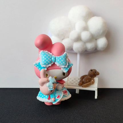 My Melody Anime Figure Sanrio Kawaii Toys Cartoon Collection Japanese Kawaii Cute Gifts Decoration Christmas Gifts for Children - Vickie Lynn's