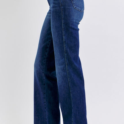 Judy Blue Full Size High Waist Tummy Control Straight Jeans