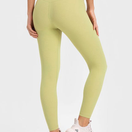 Millennia Highly Stretchy Wide Waistband Yoga Leggings