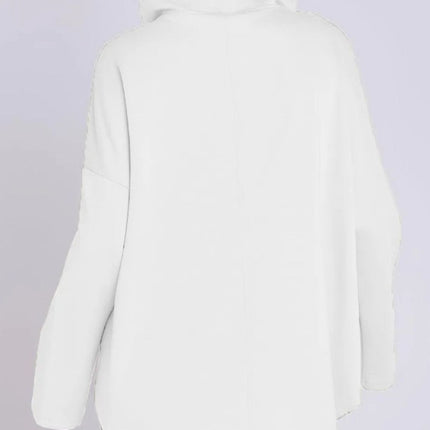 Quarter Zip Long Sleeve Hoodie