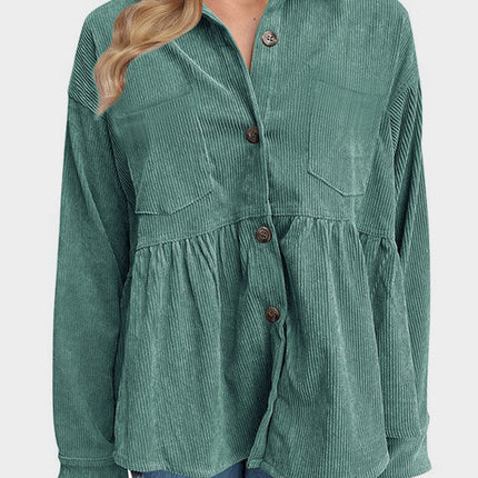 Mandy Button Up Long Sleeve Shirt