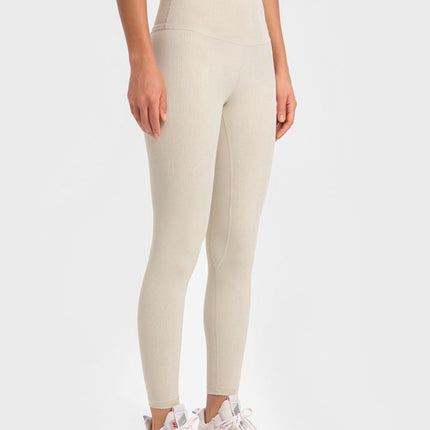 Millennia Highly Stretchy Wide Waistband Yoga Leggings