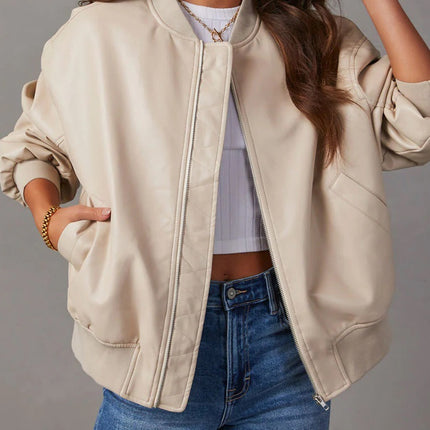 Zip Up Long Sleeve Jacket