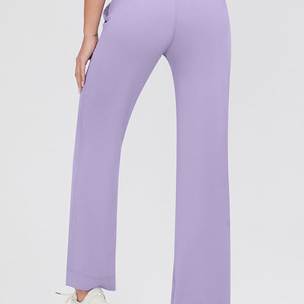 Basic Bae Full Size Drawstring High Waist Pants with Pockets