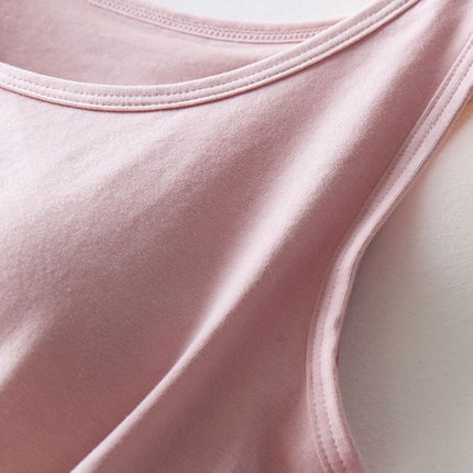 Round Neck Tank with Bra